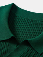 Ensemble polo à col Johnny rayé et pantalon côtelé Lorenzo™
