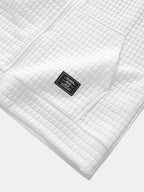 Sweat à capuche sans manches en polyester Zippé™