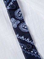 Chemise en coton imprimé cachemire Hugo™