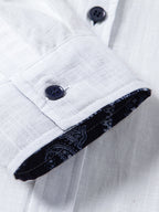 Chemise en coton imprimé cachemire Hugo™