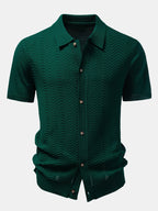 Chemise en jacquard texturé à boutons Marco™