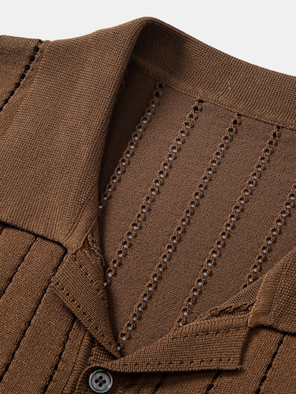 Chemise en maille ajourée à rayures Marco™
