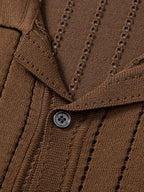 Chemise en maille ajourée à rayures Marco™