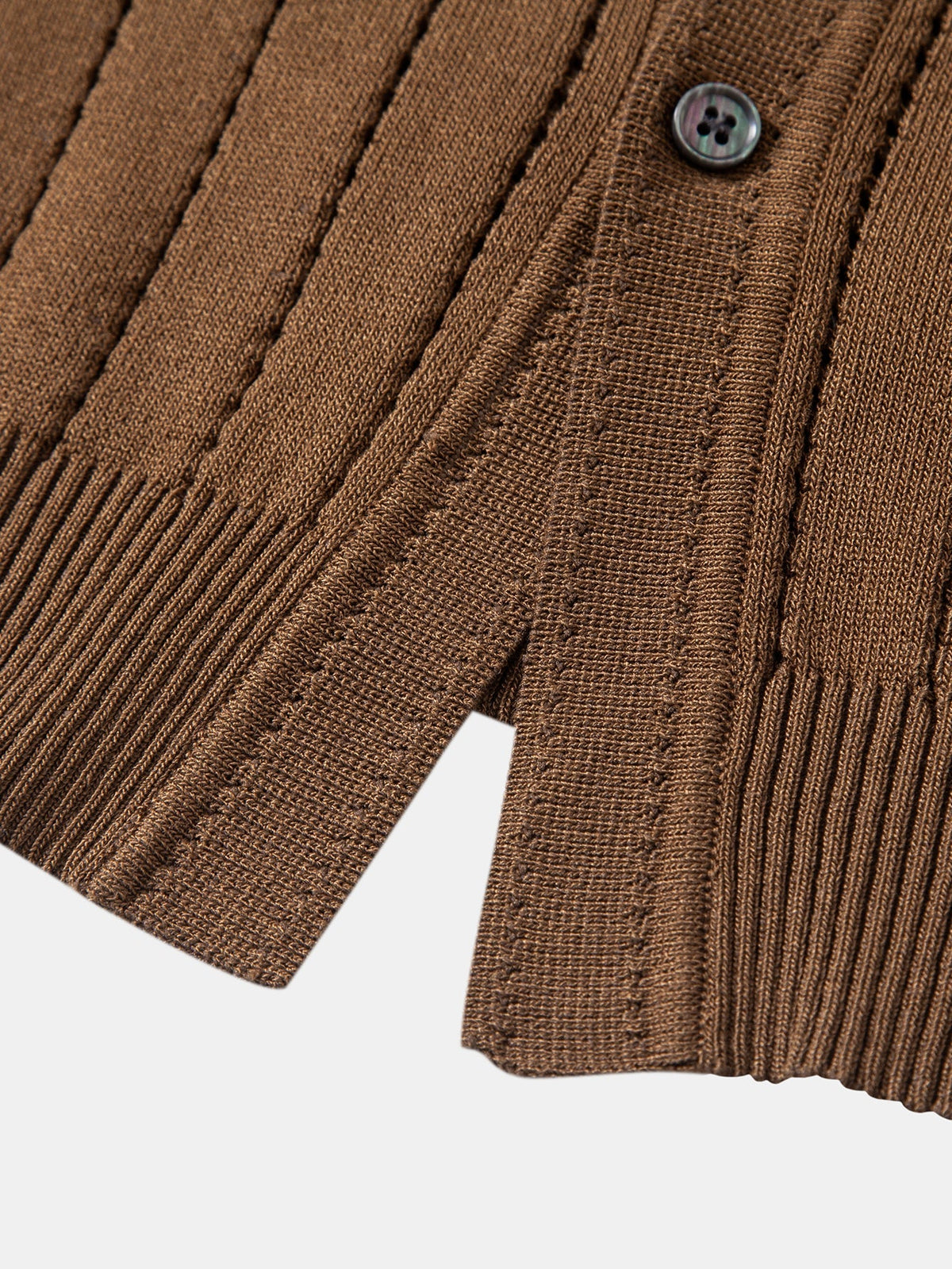 Chemise en maille ajourée à rayures Marco™