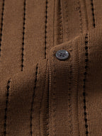 Chemise en maille ajourée à rayures Marco™