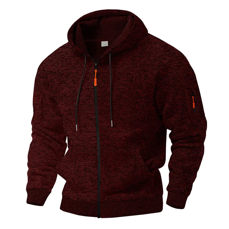 Sweat à capuche polaire pour homme