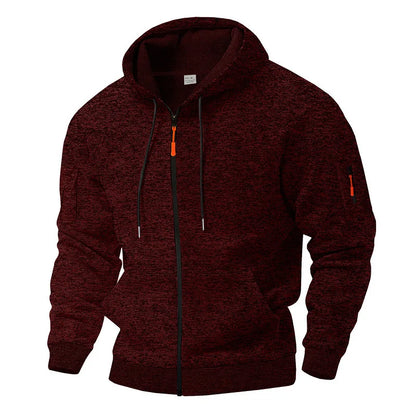 Sweat à capuche polaire pour homme