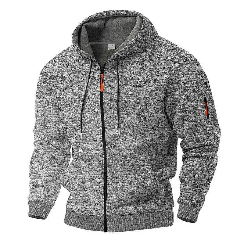 Sweat à capuche polaire pour homme