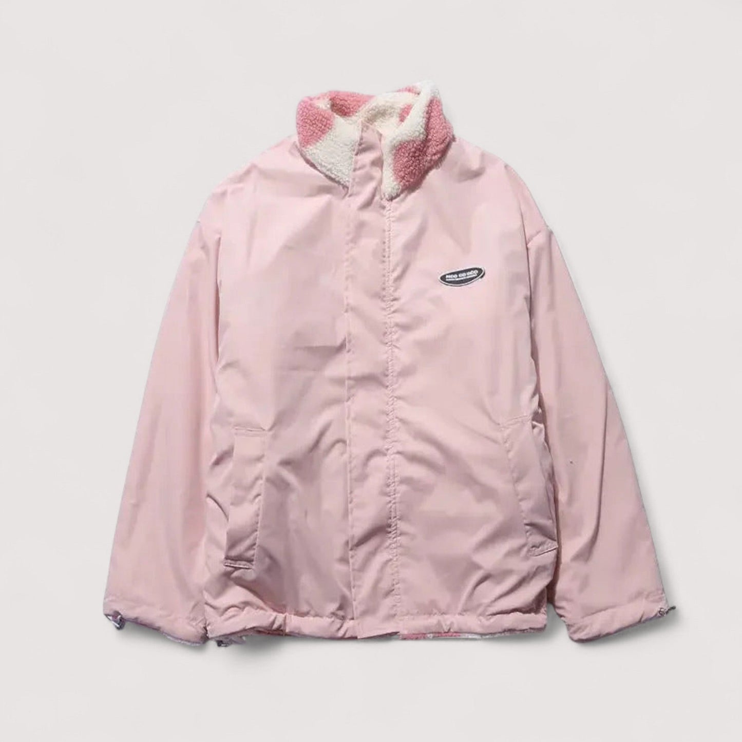 Veste réversible en forme de cœur