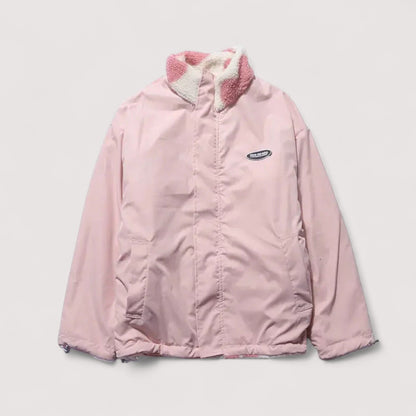 Veste réversible en forme de cœur