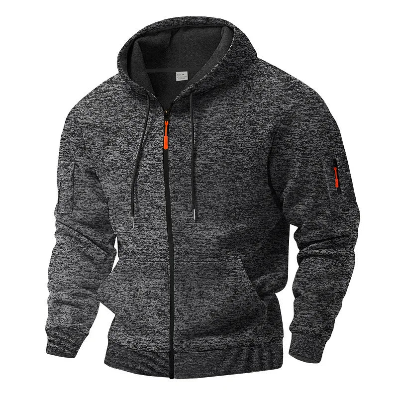 Sweat à capuche polaire pour homme