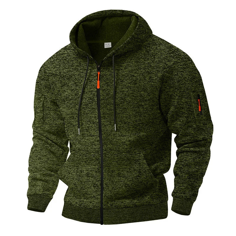 Sweat à capuche polaire pour homme