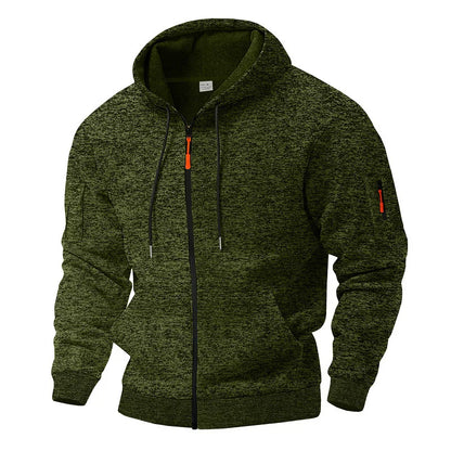 Sweat à capuche polaire pour homme
