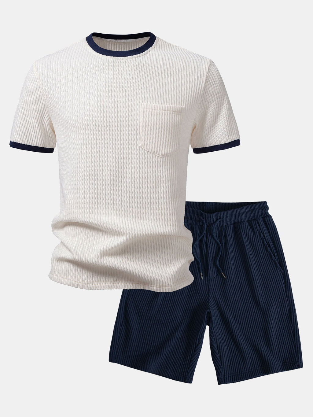 Ensemble T-shirt et Short en tissu gaufré Hugo™