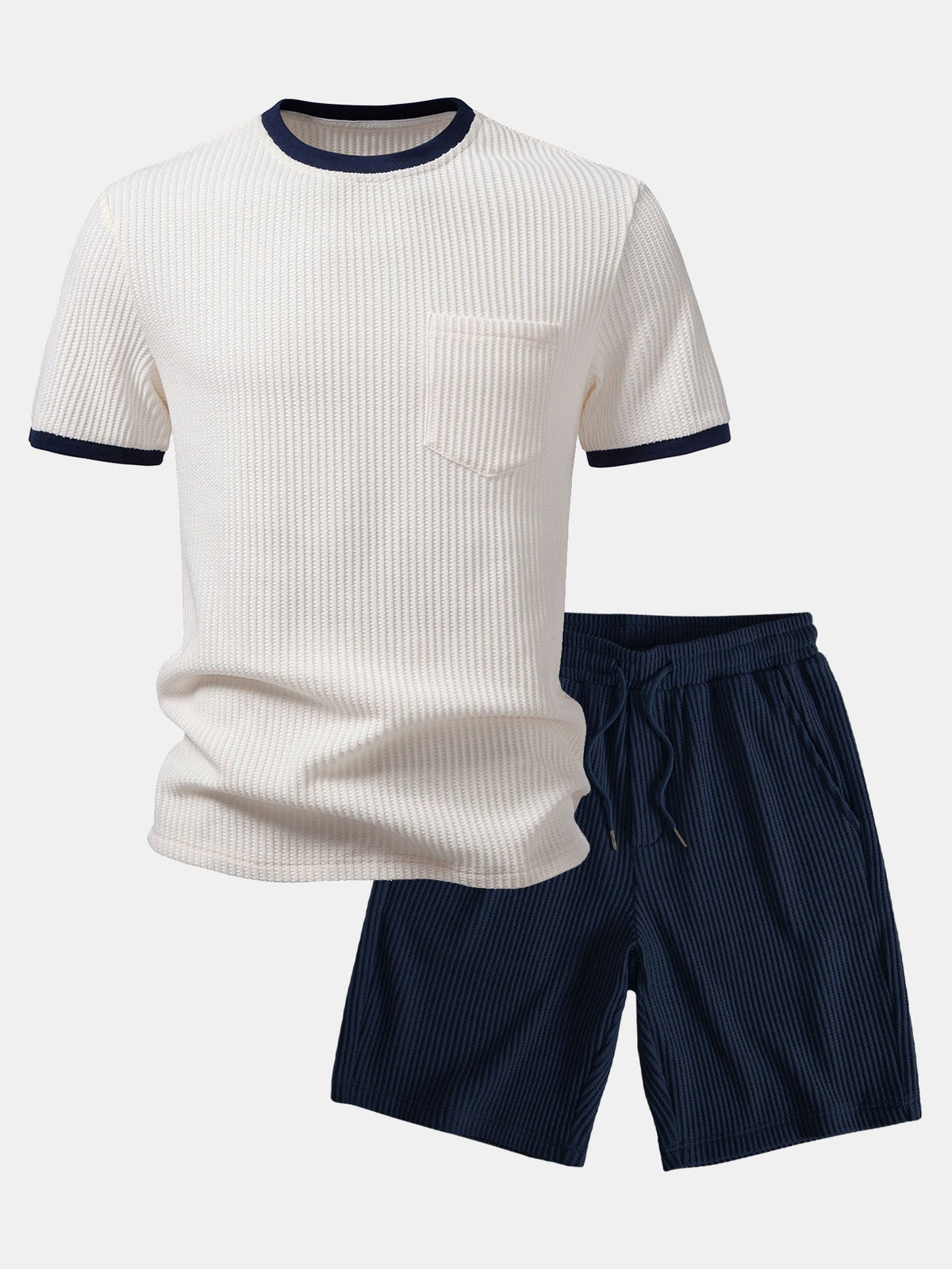 Ensemble T-shirt et Short en tissu gaufré Hugo™