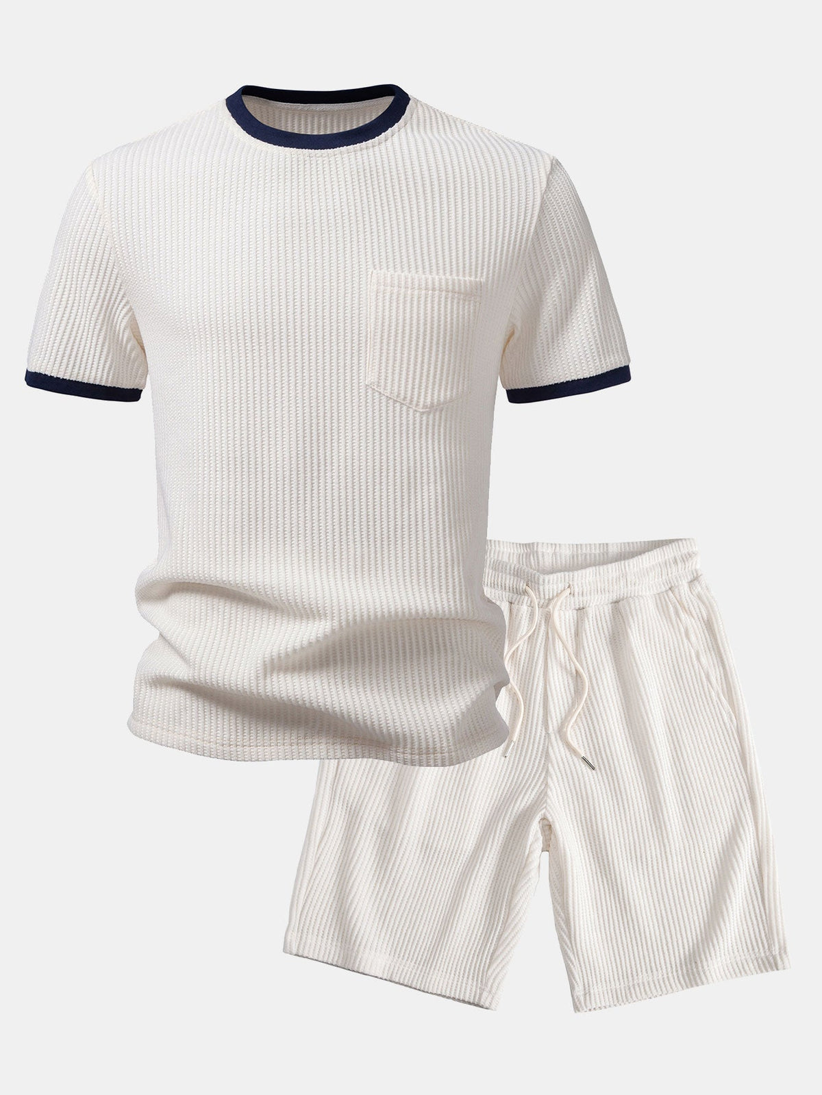Ensemble T-shirt et Short en tissu gaufré Hugo™