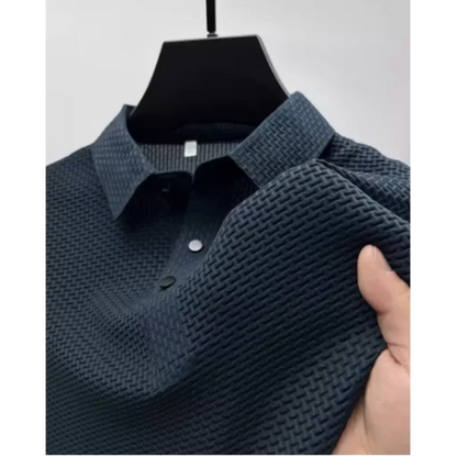 Prestigio : Polo texturé à coupe ajustée