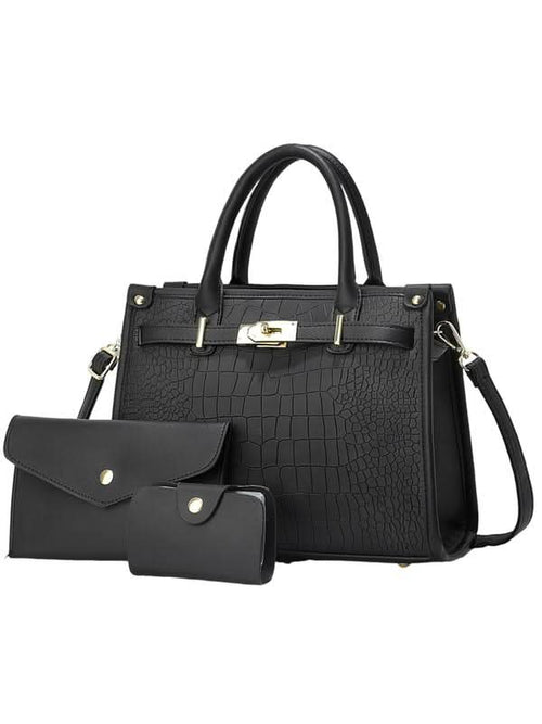 Bella Borsa - Sac à bandoulière en cuir crocodile - MAISON VARELLI