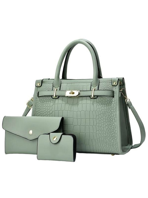 Bella Borsa - Sac à bandoulière en cuir crocodile - MAISON VARELLI