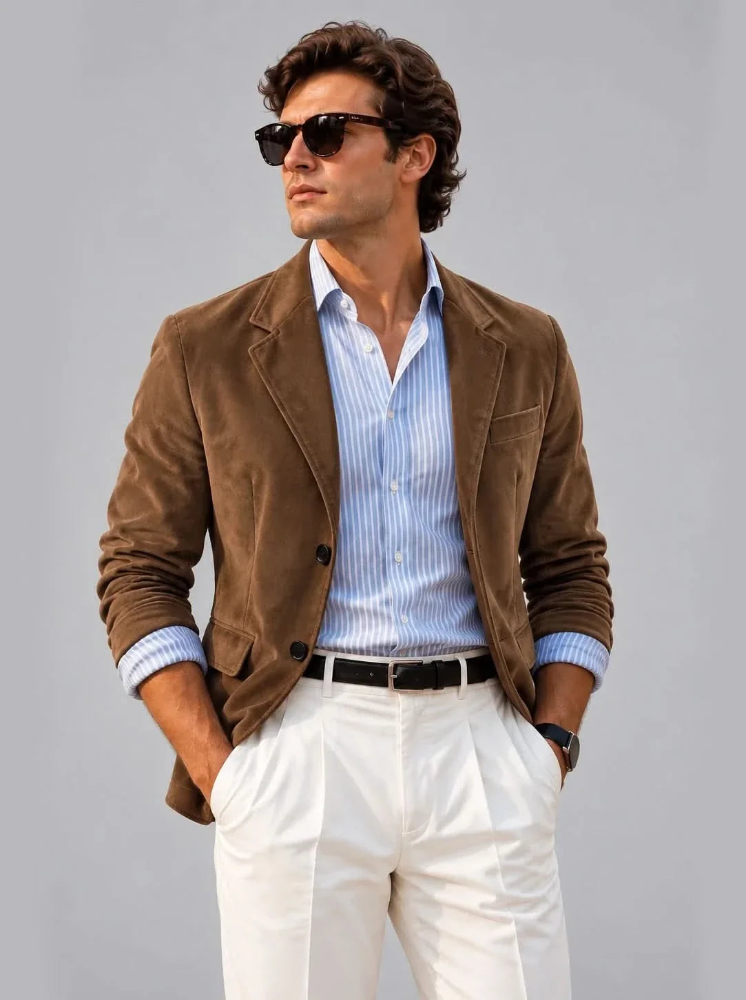 Blazer matelassée Alessandro™ - MAISON VARELLI