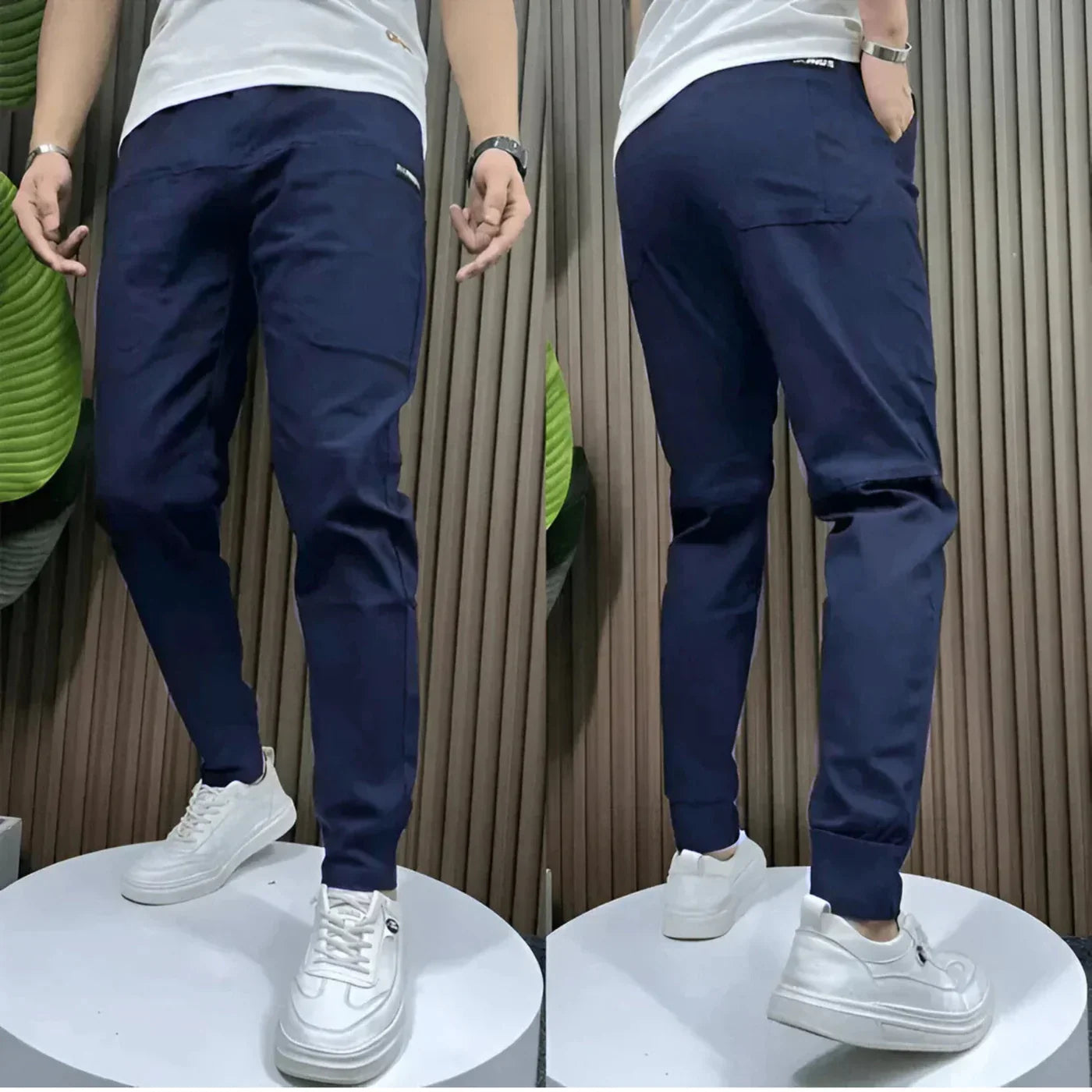 Pantalon cargo stretch pour hommes premium