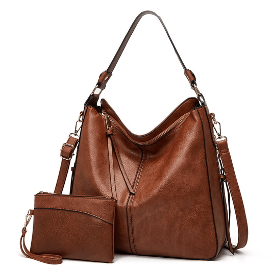 Étoile de Ville – Sac à main en cuir vintage classique