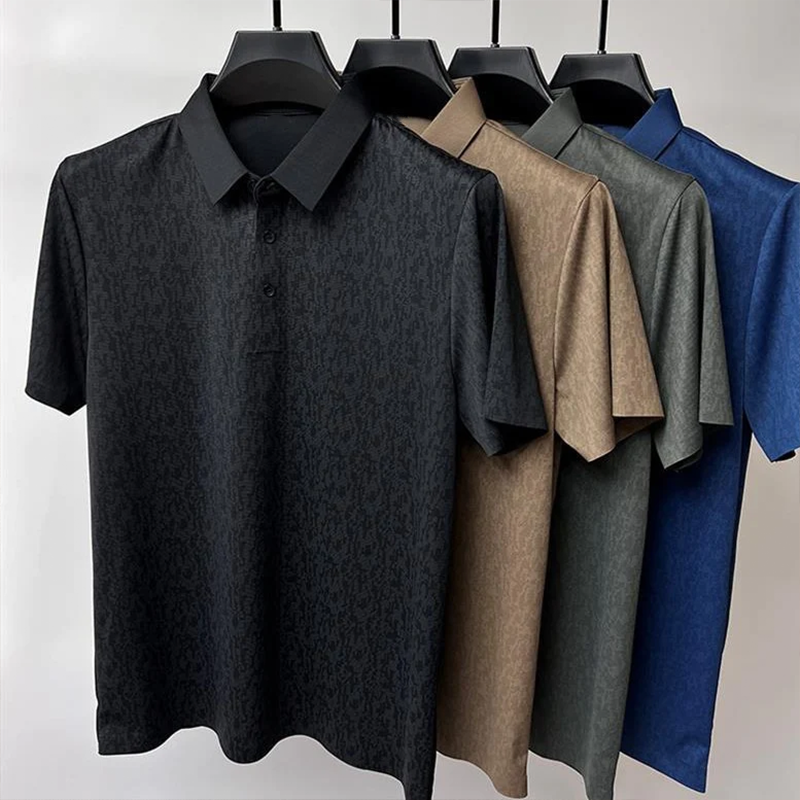 Distinto : Polo à motif subtil