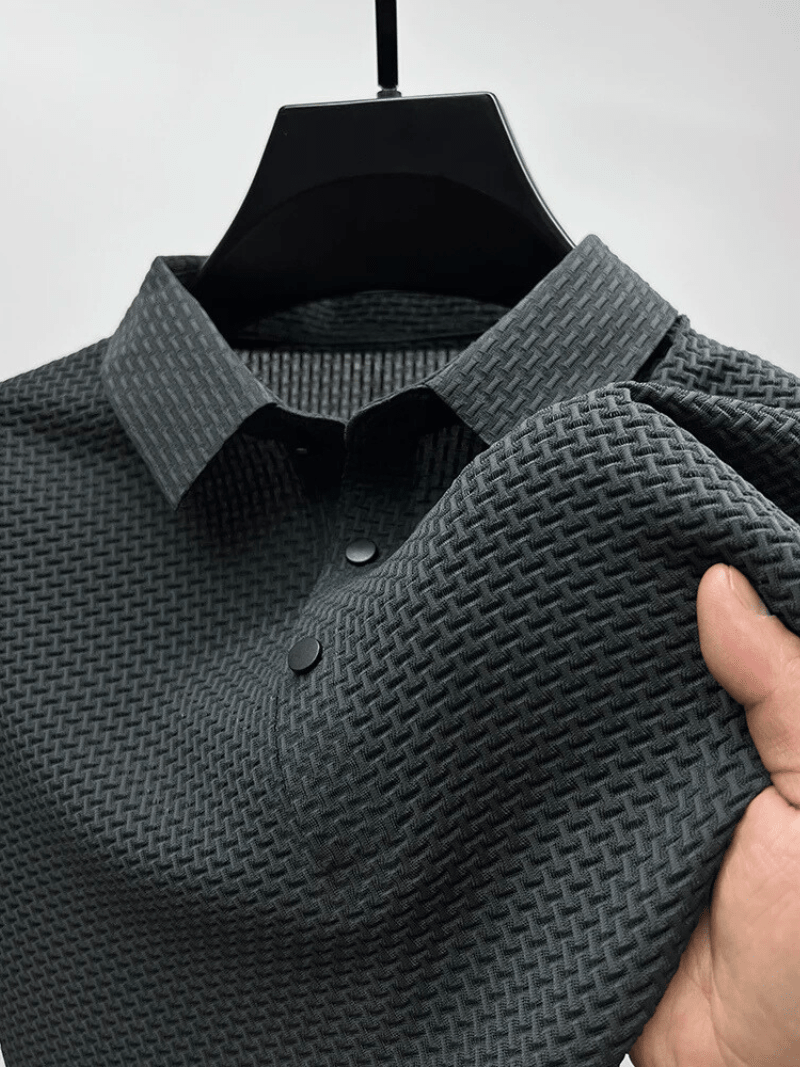 Draco : Polo classique en maille - MAISON VARELLI