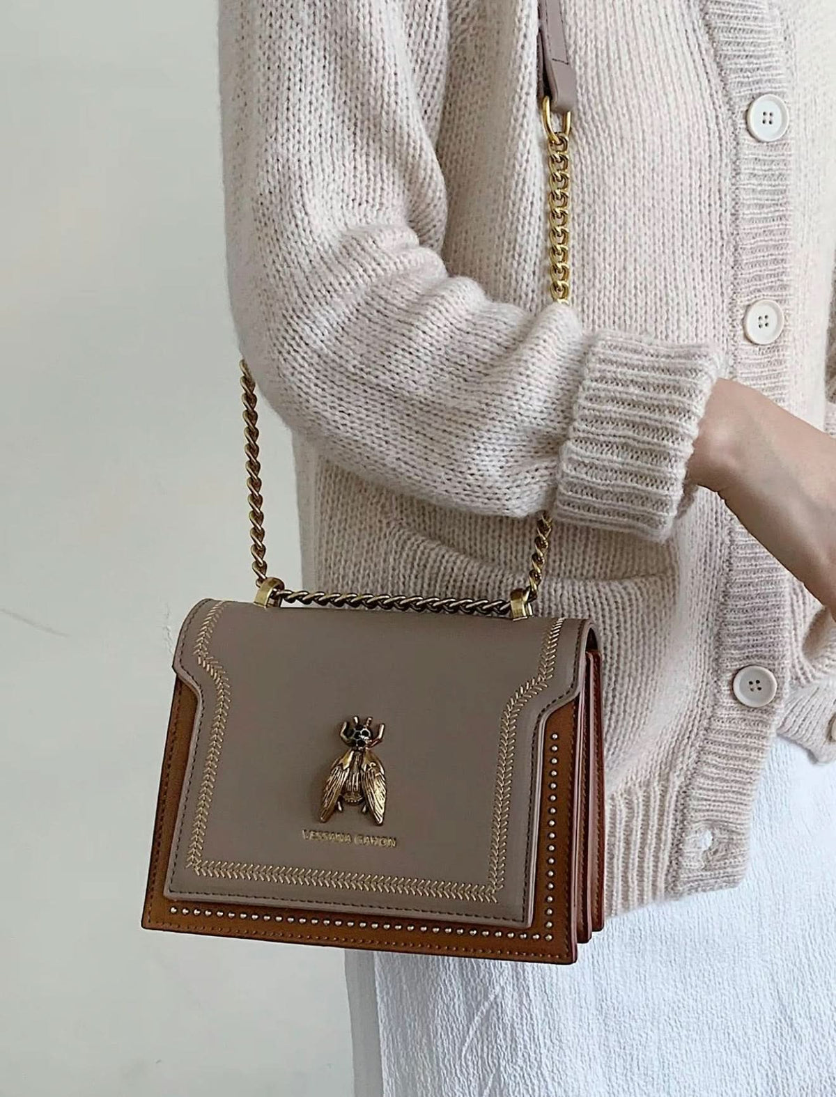 Éloria Paris - Sac à main en chaîne de luxe - MAISON VARELLI