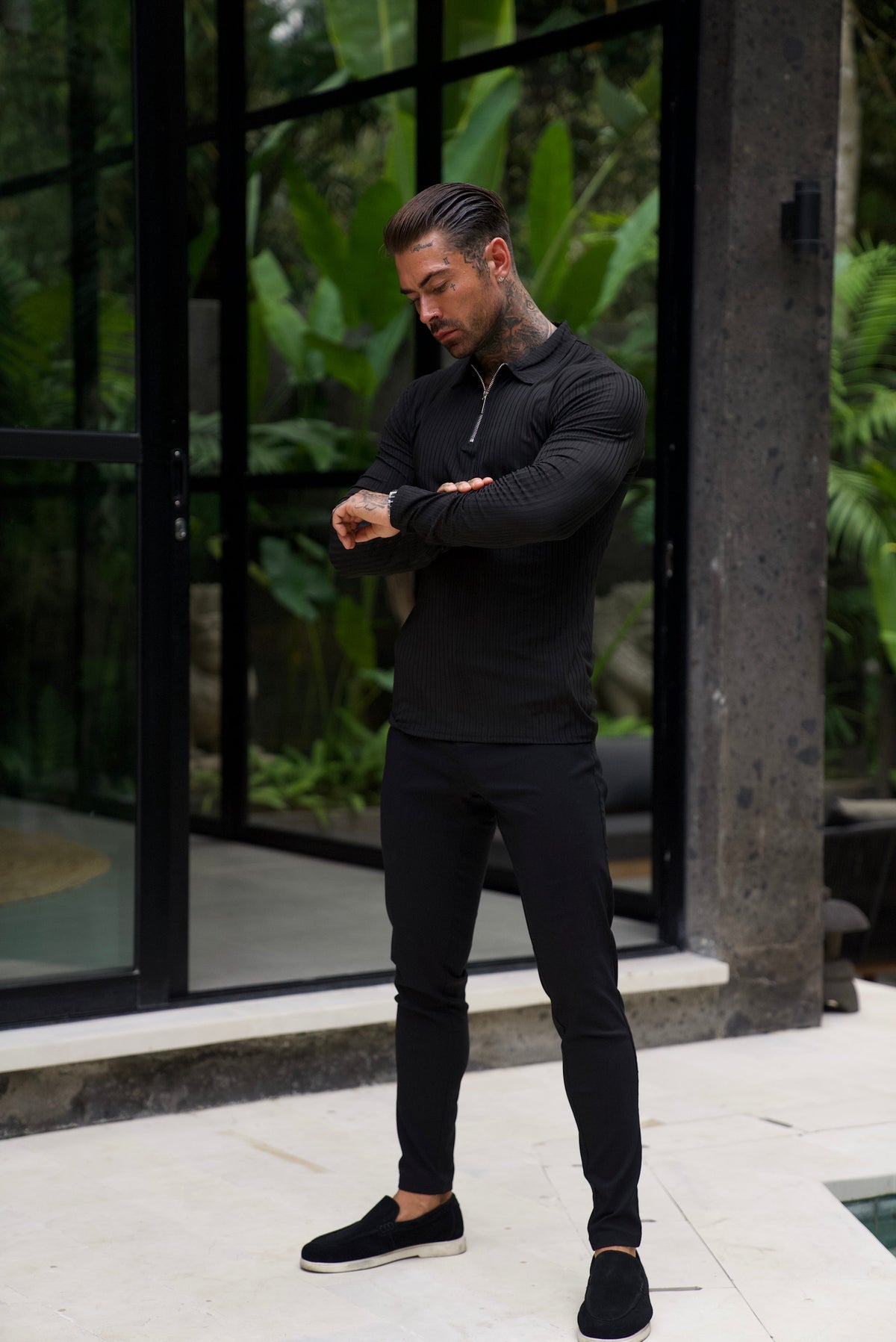 Fascino : Pull en tricot avec fermeture éclair - MAISON VARELLI
