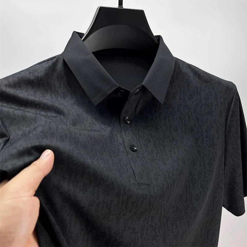 Distinto : Polo à motif subtil