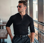 Pull en maille ajusté - Sogno Noir