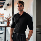 Pull en maille ajusté - Sogno Noir