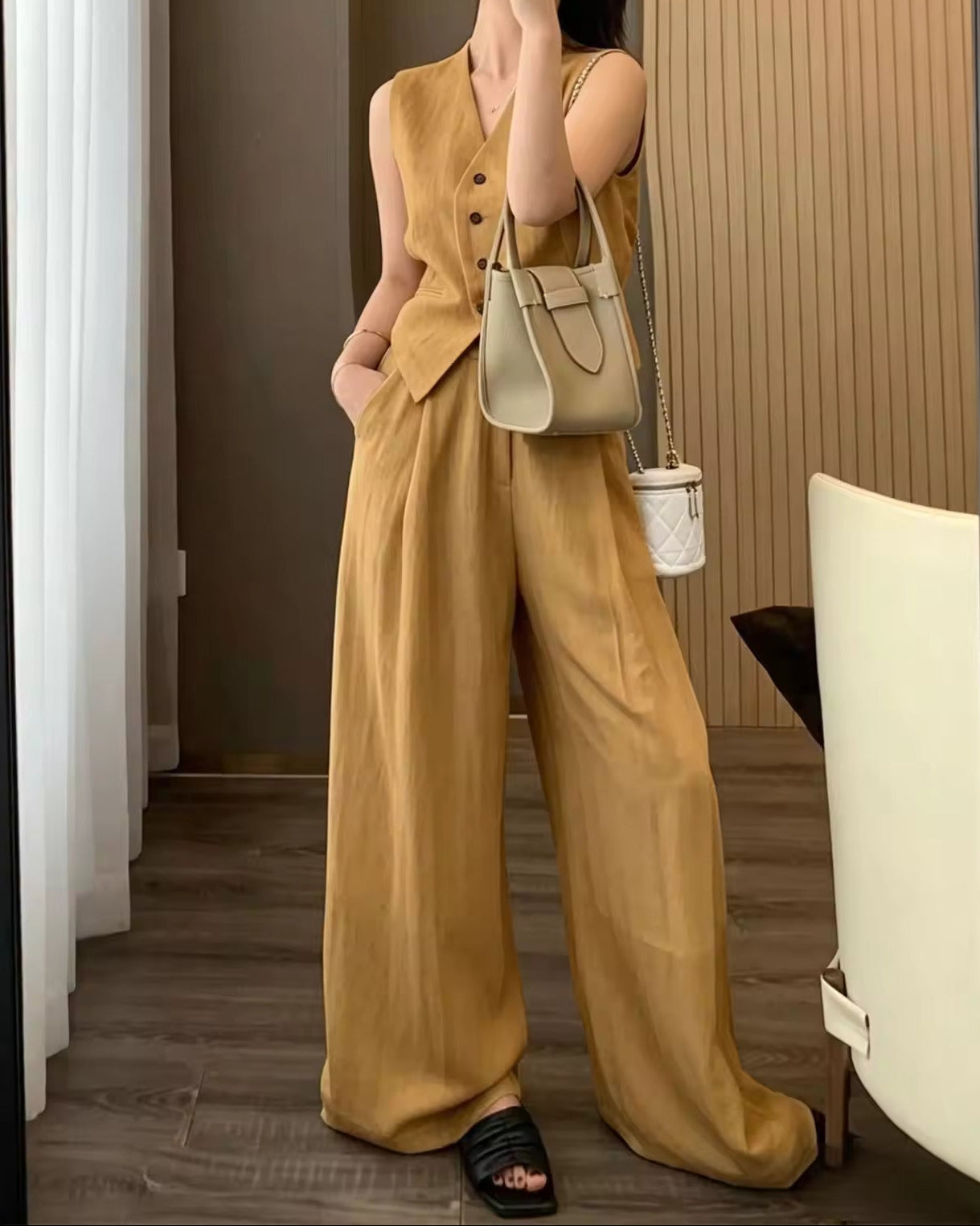 Ensemble Deux Pièces en Tencel Élise™