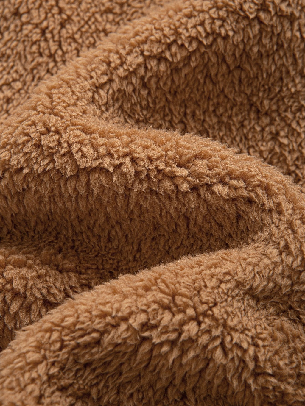 Manteau à capuche en polaire teddy Hugo™