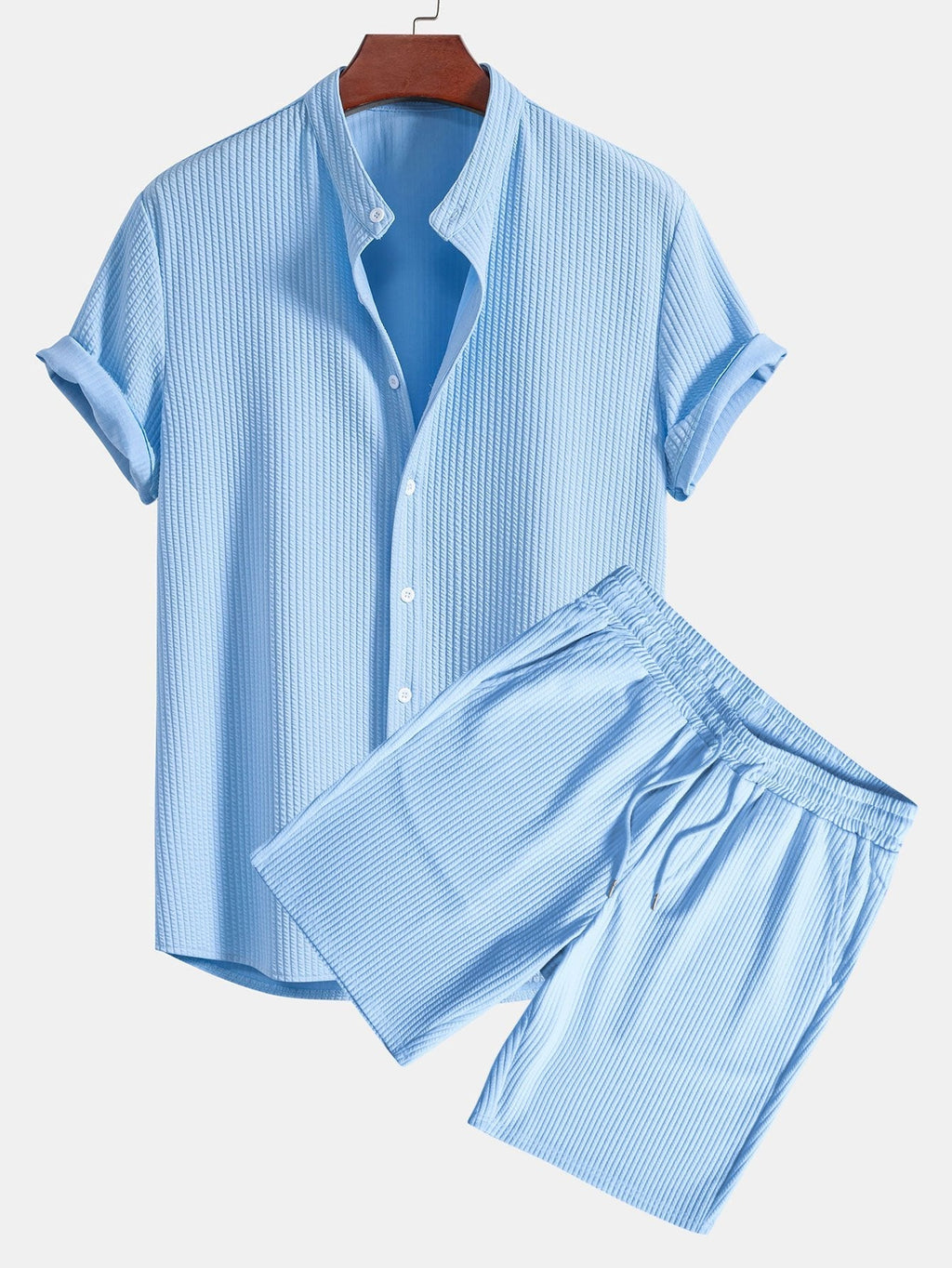 Chemise côtelée muscle fit et shorts™