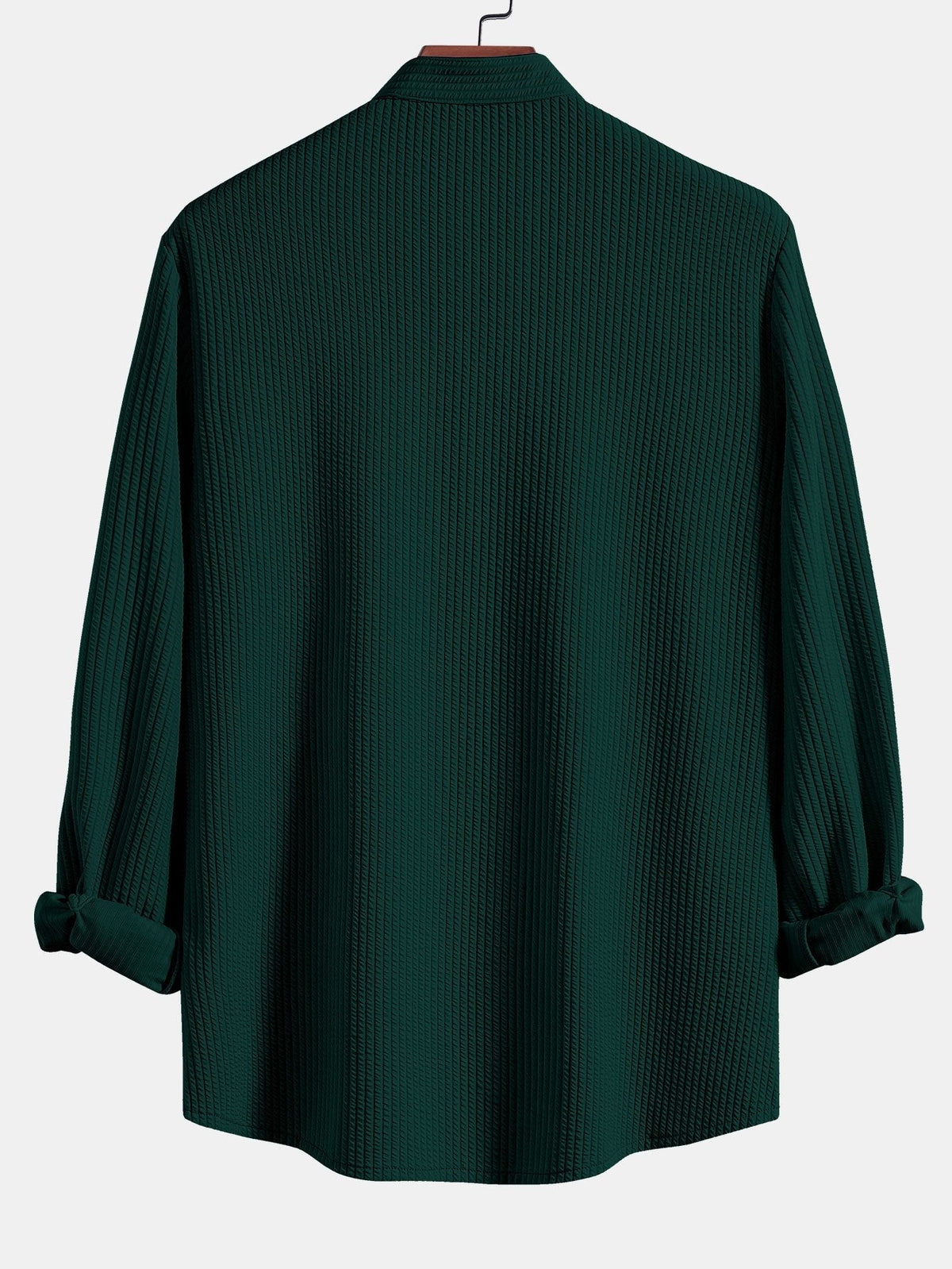Chemise à manches longues Muscle Fit en tissu bouclé Marco™