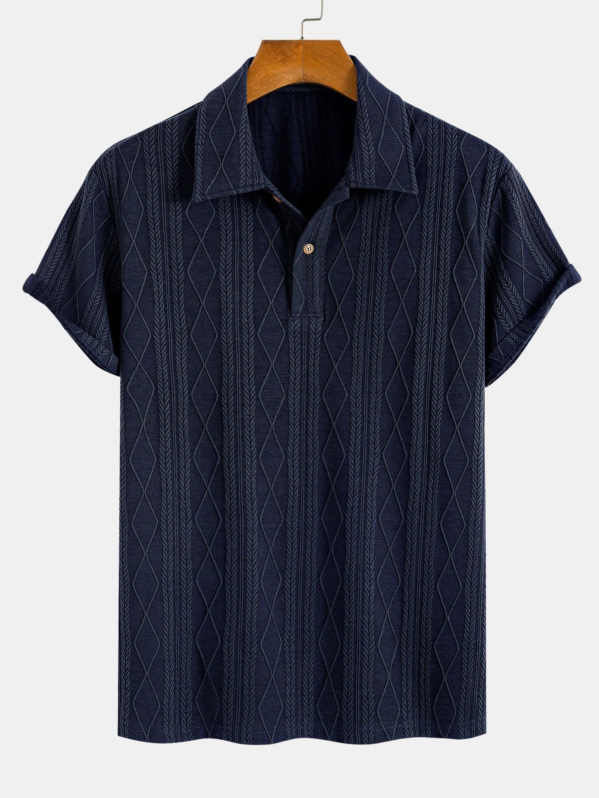 Polo en jacquard géométrique Regular Hugo™
