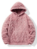 Sweat à capuche en polyester jacquard géométrique™