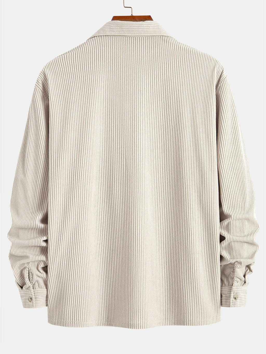 Chemise en velours côtelé col cubain Marco™