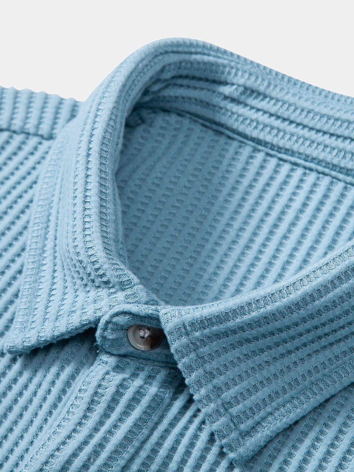 Chemise à boutons en tissu gaufré Regular™