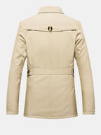 Manteau long en chino