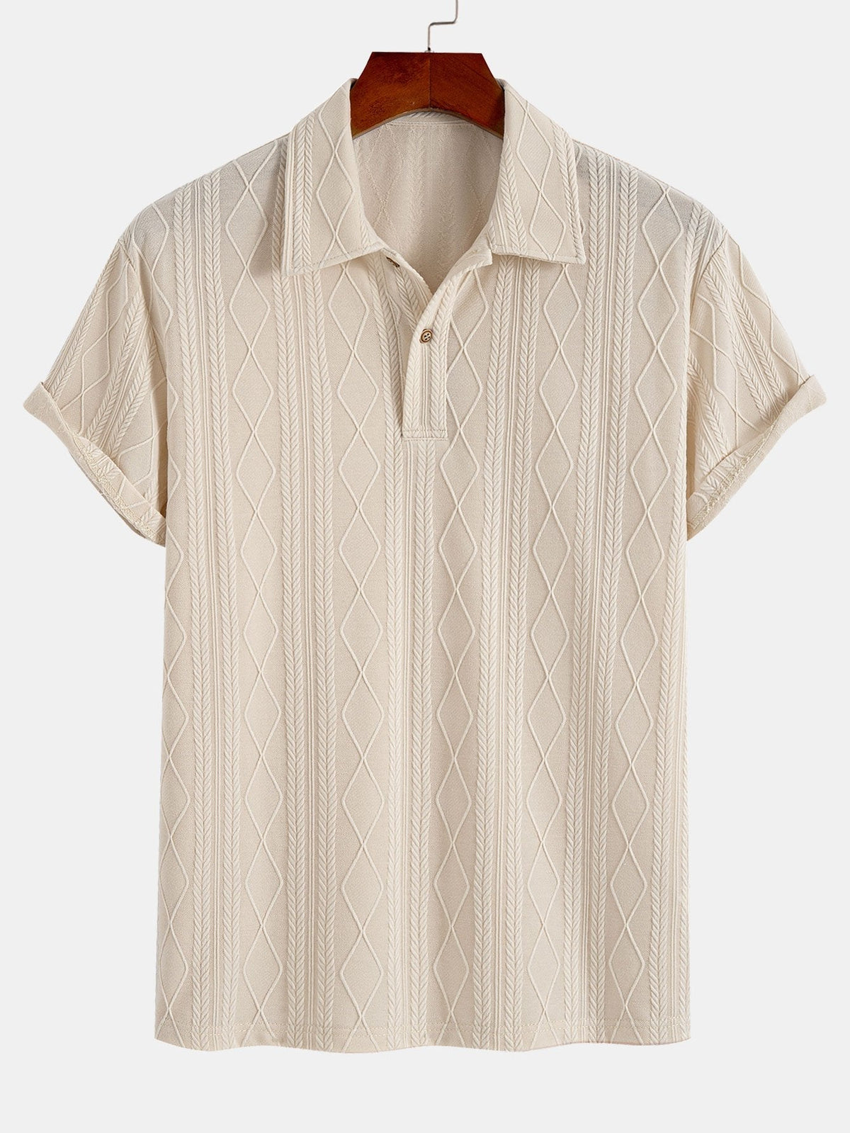 Polo en jacquard géométrique Regular Hugo™