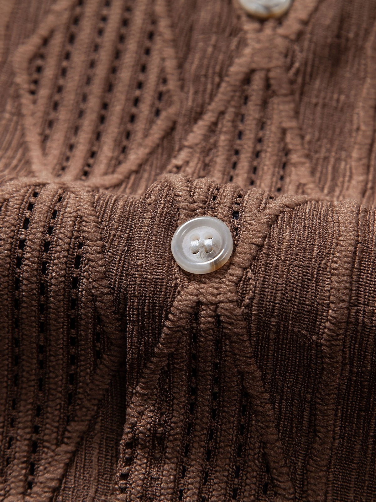 Chemise cubaine en jacquard géométrique Hugo™