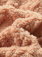 Sweat à capuche en polyester jacquard géométrique™