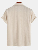 Polo en jacquard géométrique Regular Hugo™