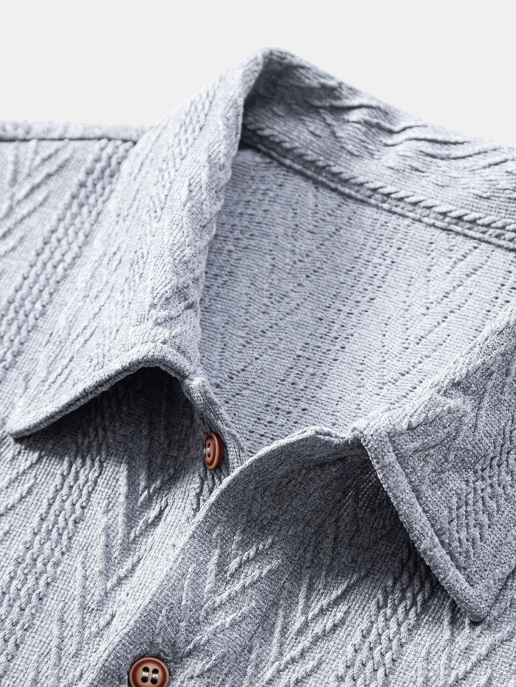 Polo jacquard en polyester et spandex Hugo™