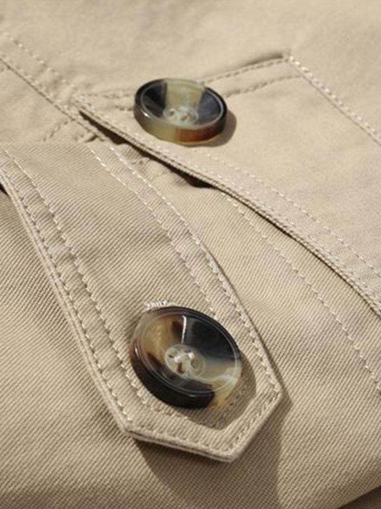 Manteau long en chino