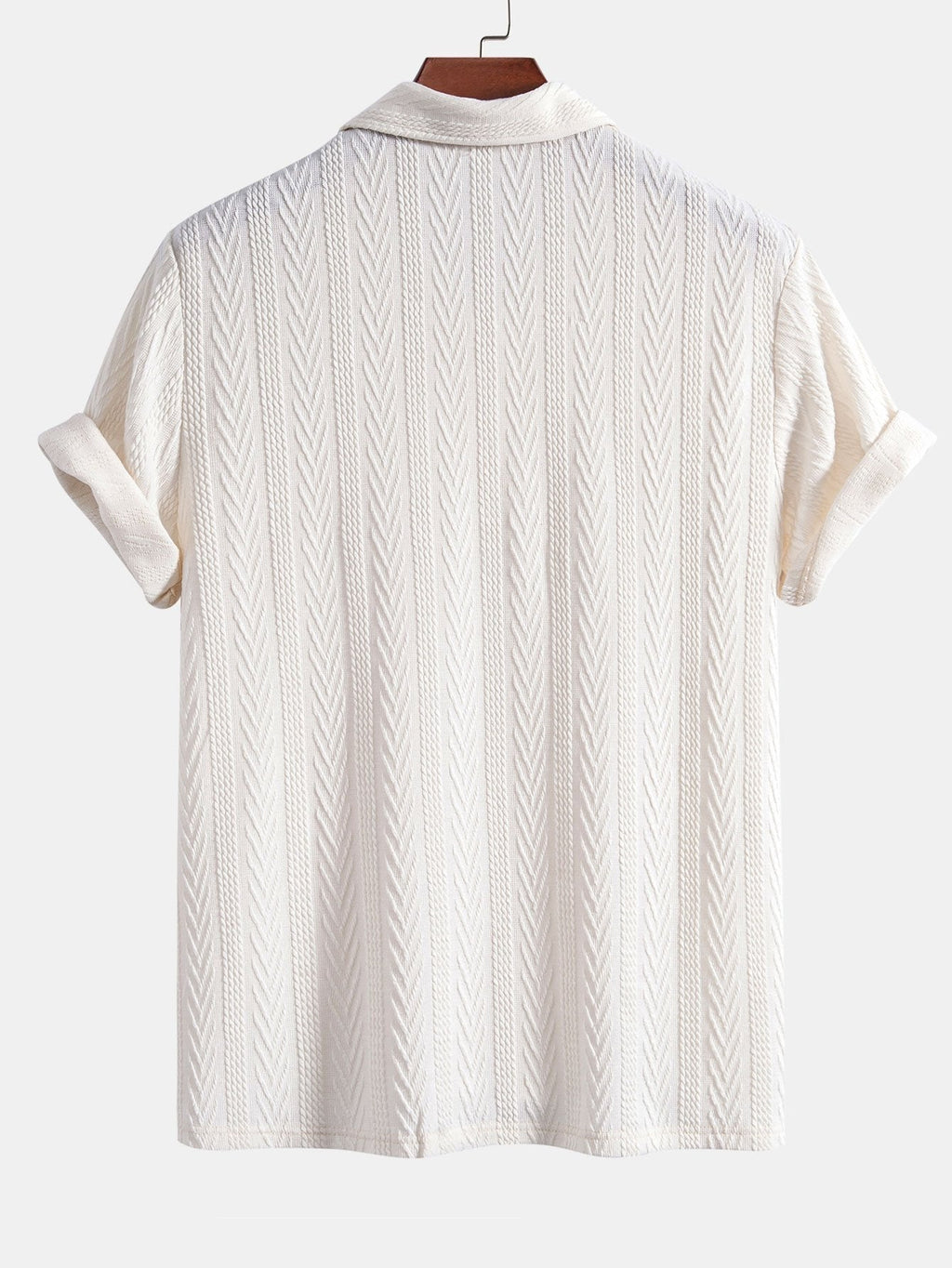 Polo jacquard en polyester et spandex Hugo™