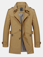 Manteau long en chino